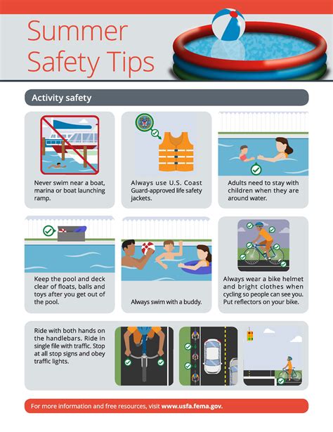 Summer Safety Tips Township Of Washington