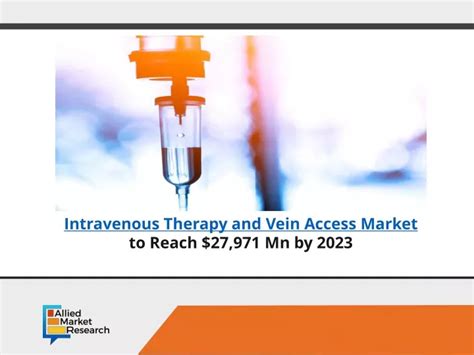 Ppt Intravenous Therapy And Vein Access Market Set To Reach 27971