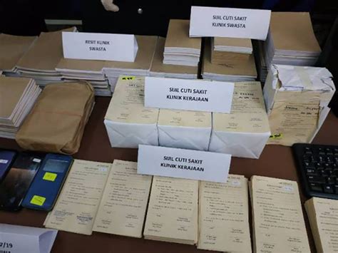 Sakit/tidak sihat untuk hadir ke. Polis Patahkan Sindiket Jual Sijil Cuti Sakit Palsu ...