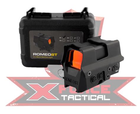 Romeo8t 1x38 Reflex Red Dot Sight Black X Force Tactical