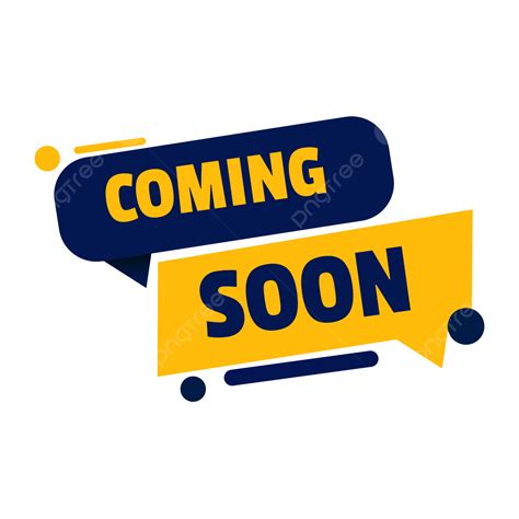 Coming Soon Clipart Vector Coming Soon Banner Design With Speaker