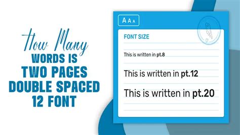 How Many Words Is Two Pages Double Spaced Font Pro Guide