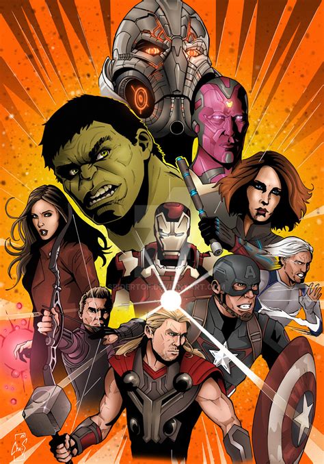 Avengers Age Of Ultron By Spidertof On Deviantart