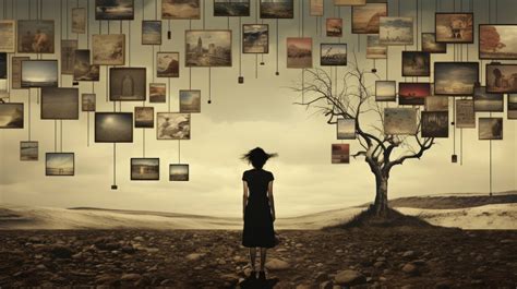 A montage of vintage photographs and modern digital art, creating a
