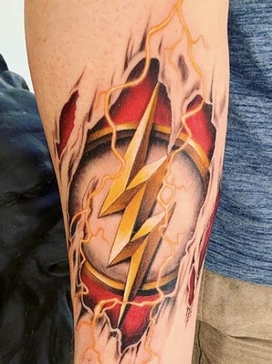 Best 22 “the Flash” Tv Show Fan Tattoos Nsf Music Magazine Superman