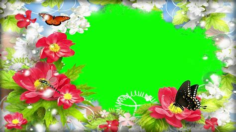 Wedding green background screen effect hd video 14 alka yagnik and kumar sanu. Wedding Video Background Green Screen Flowers Effects ...