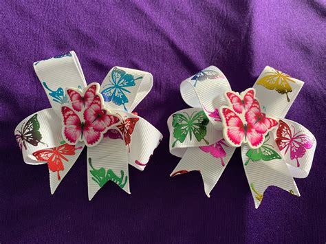 Gorgeous Sets Of Hair Bows Etsy