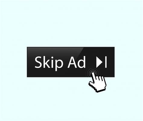 Premium Vector Skip Ad Button Funny Scenes Ads World Health Day