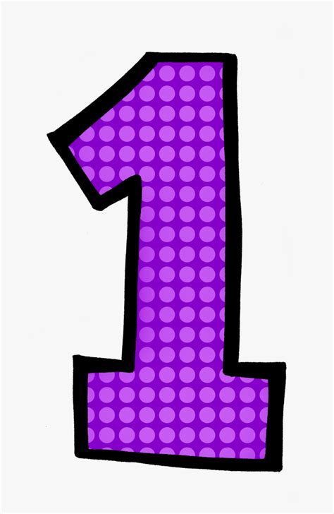Polka Dot Number 1 Clipart 10 Free Cliparts Download Images On