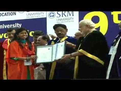 Srm university ncr campus has been ranked among top 15 engineering colleges by csr. Shri Narendra Modi at the 9th Convocation Ceremony of SRM ...