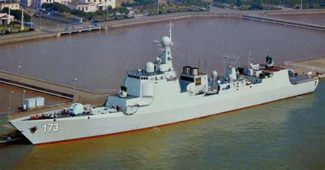 China Building Type 052d Guided Missile Destroyers