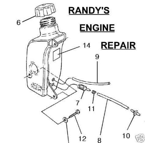 Craftsman Leaf Blower Fuel Line Diagram