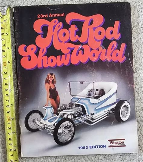 1983 Hot Rod Show World Magazine Annual 1695 Picclick