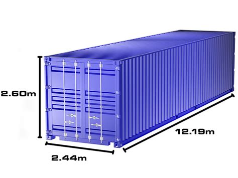 Shipping Container Dimensions 10 20ft And 40ft Dimensions