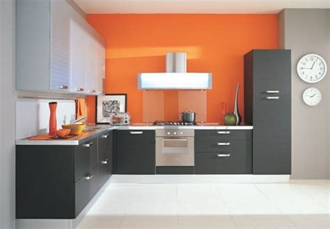 Este color se lo puede usar para la decoración de cocinas modernas, pero teniendo en cuenta de no recargar el color. Cocinas pintadas con los colores de moda - 50 ideas