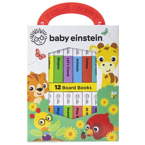 Baby Einstein My First Library Board Book Block 12 Book Set Pi Kids