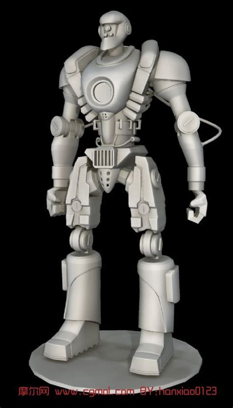 原创机器人素材 机器人maya3d模型 科幻角色模型下载 摩尔网CGMOL