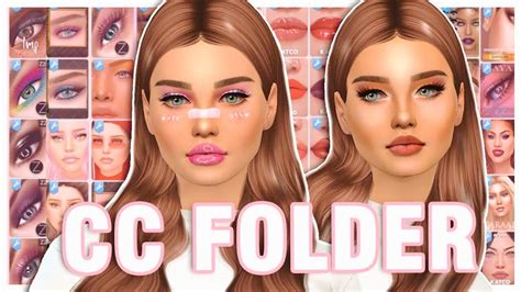 Makeup Cc Folder 💄sims 4 Female Makeup Cc Mods Folder Free Download