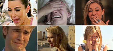 Celebrities Crying Stars Make Their Best Ugly Cry Face Photos Huffpost