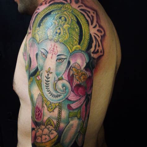 See more ideas about back tattoo women, ganesha tattoo, ganesh tattoo. Color Ganesh sleeve | Ganesha tattoo, Ganesh tattoo, Arm tattoos beautiful
