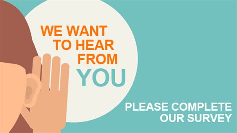 We Want To Hear From You Take Our 2018 Community Engagement Survey