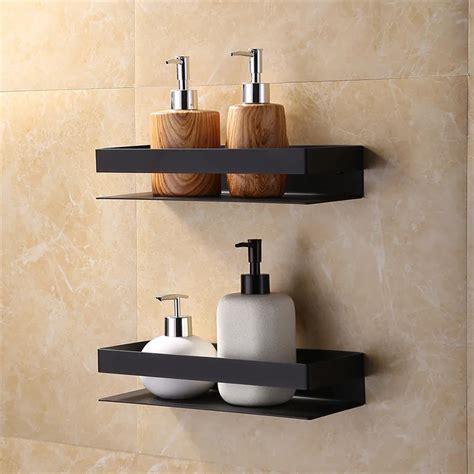 304 Stainless Steel And Abs Bathroom Corner Shelves Wall Mounted Shower