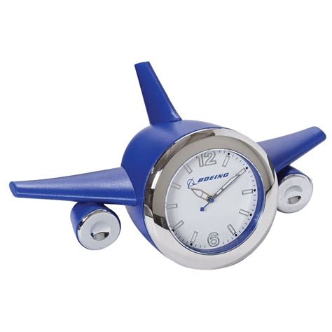 Boeing Airplane Desk Clock