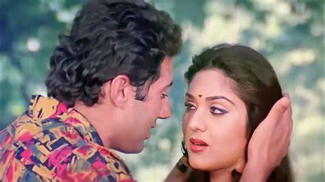 Tere Bina Jeena Bhi Hai Kiya Jeena 💕love Song 💕🌹 Ghayal 1990 Sunny Deol Meenakshi