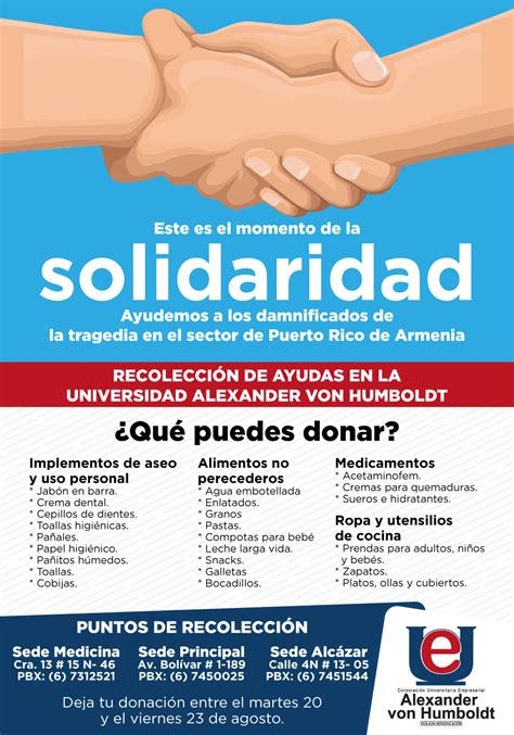 Recolección De Donaciones Para Damnificados Del Sector De Puerto Rico