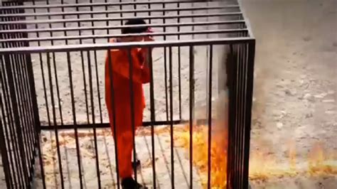 Barbarians Burn Pilot Alive Isis Will Never Release A Living Prisoner