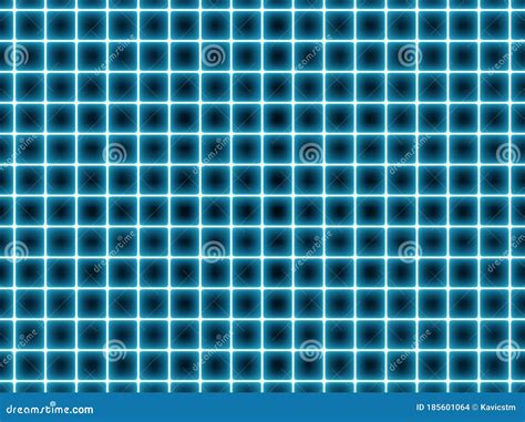 Blue Grid Wallpaper Stock Illustration Illustration Of Blue 185601064