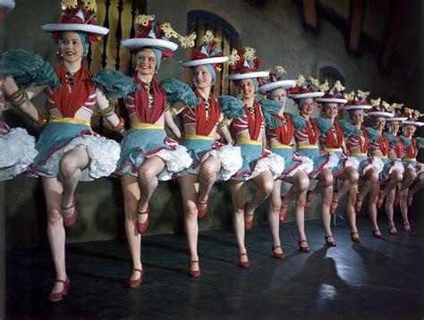 The 1949 Rockettes Take The Great Stage At Radio City Music Hall 📸