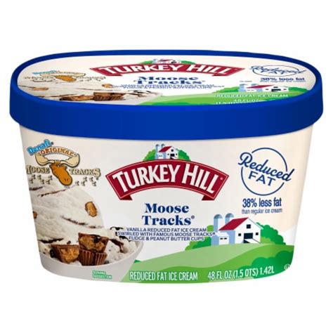 Turkey Hill Reduced Fat Moose Tracks Ice Cream 48 Fl Oz Pick N Save