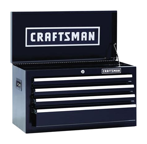 Craftsman 4 Drawer Top Tool Chest 12 In D X 26 In W X 15 14 In H