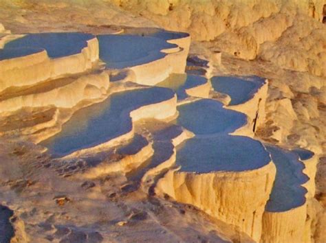 Natural Rock Pools Pamukkale Turkey Facts Pod