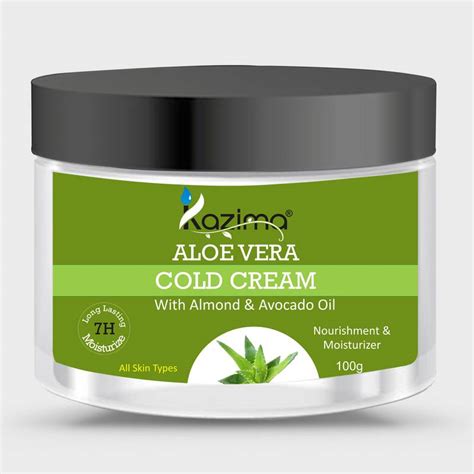 There are over 400 species of aloe, with aloe vera one of the best known. Kazima ALOE VERA COLD CREAM (100g) with Almond & Avocado ...