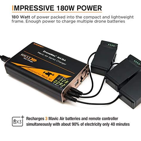 Energen Dronemax Ma18a Drone Battery Charger Dji Mavic Air Accessories