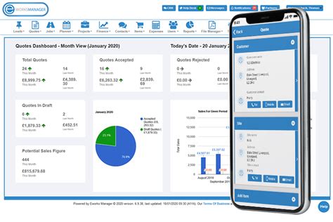 Prices, equipment, free trials, mobile apps and more. Mobile Quotes - Eworks Manager - 14-Day Free Trial