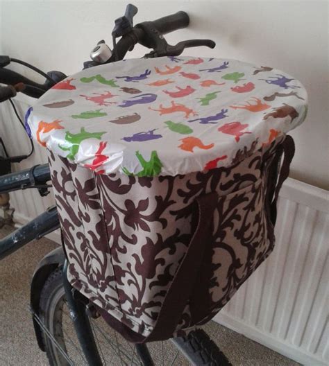 The adjustable opening, removable fleece. 7 best Bike basket cover images on Pinterest | Bike ...