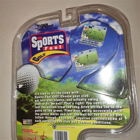 Vintage 1998 Tiger Electronics Sports Feel Golf Electronic Handheld