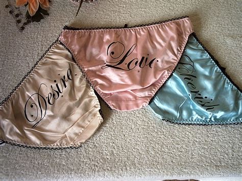 3 Pair Ladies Silky Satin Low Rise Printed Bikini Brief Knickers S