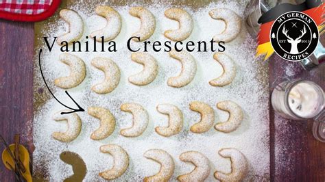 How To Make Vanilla Crescents Almond Crescent Cookies