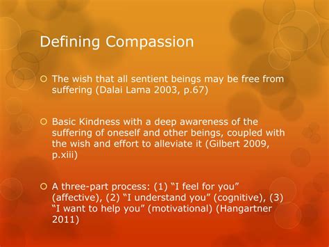 Ppt The Psychology Of Compassion Powerpoint Presentation Free
