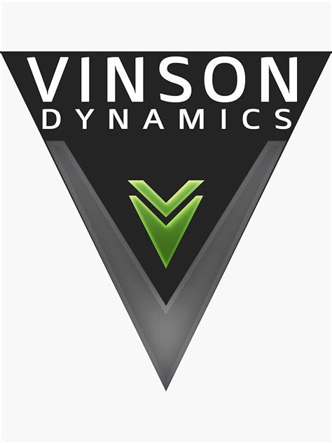 Vinson Dynamics Sticker For Sale By 247creations Redbubble