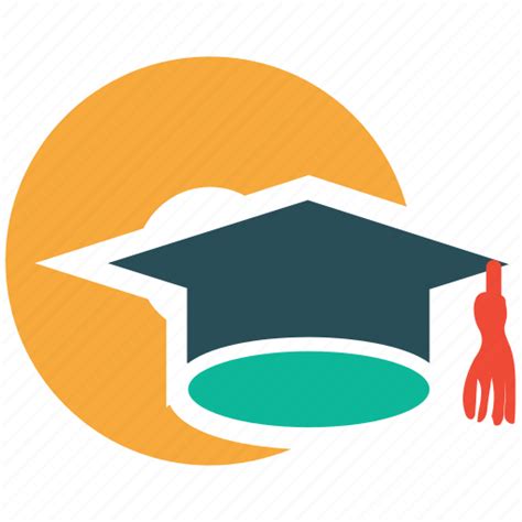 Cd Degree Graduation Hat Icon Download On Iconfinder