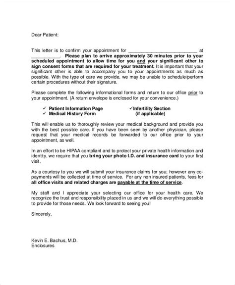 11 Doctor Appointment Letter Templates Doc Pdf