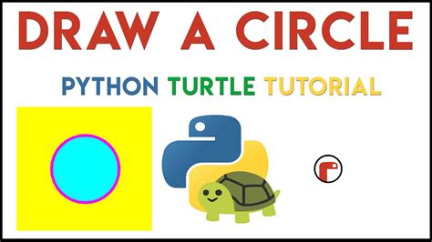 Python Turtle Code A Circle Tutorial Youtube