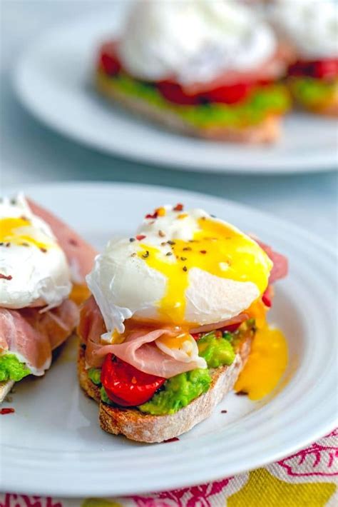 It providers the protein needed for your body. Avocado Prosciutto Egg Toast | Recipe | Breakfast toast ...