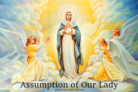 Beads Of Joy By Rosarymanjim Assumption Of Our Lady