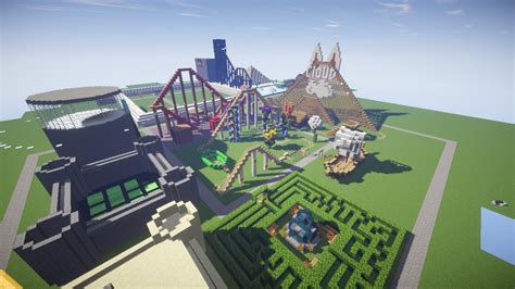Pat And Jens Theme Park Minecraft Map